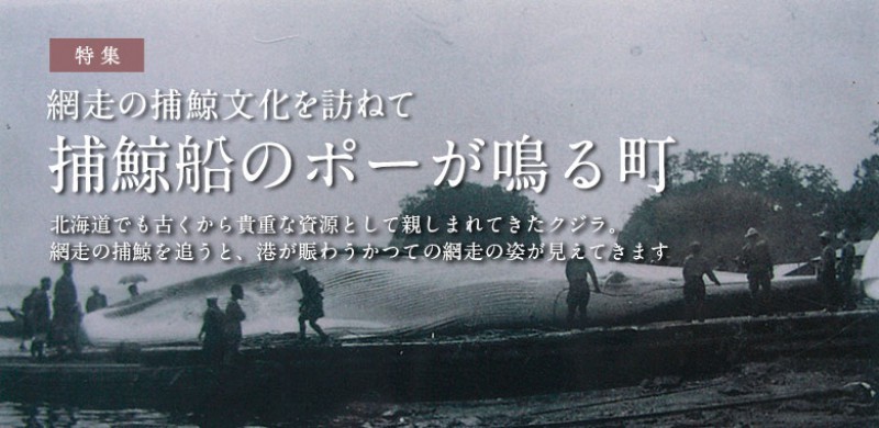 捕鯨船のポーが鳴る町