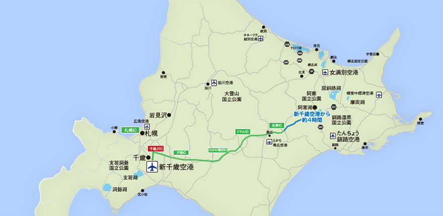 北海道地図