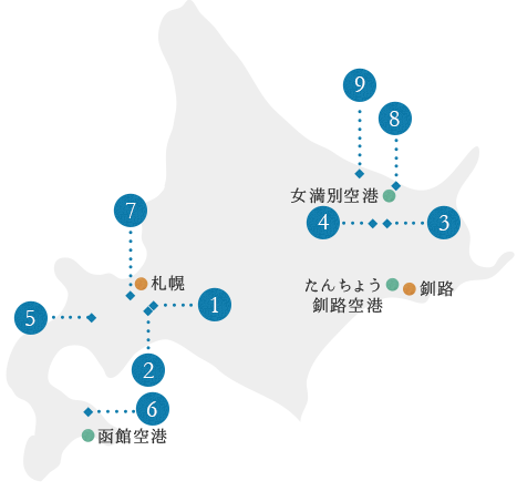 北海道地図