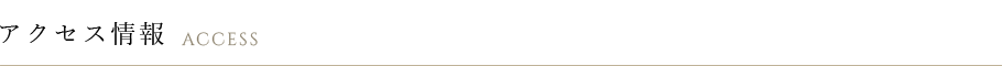 アクセス情報